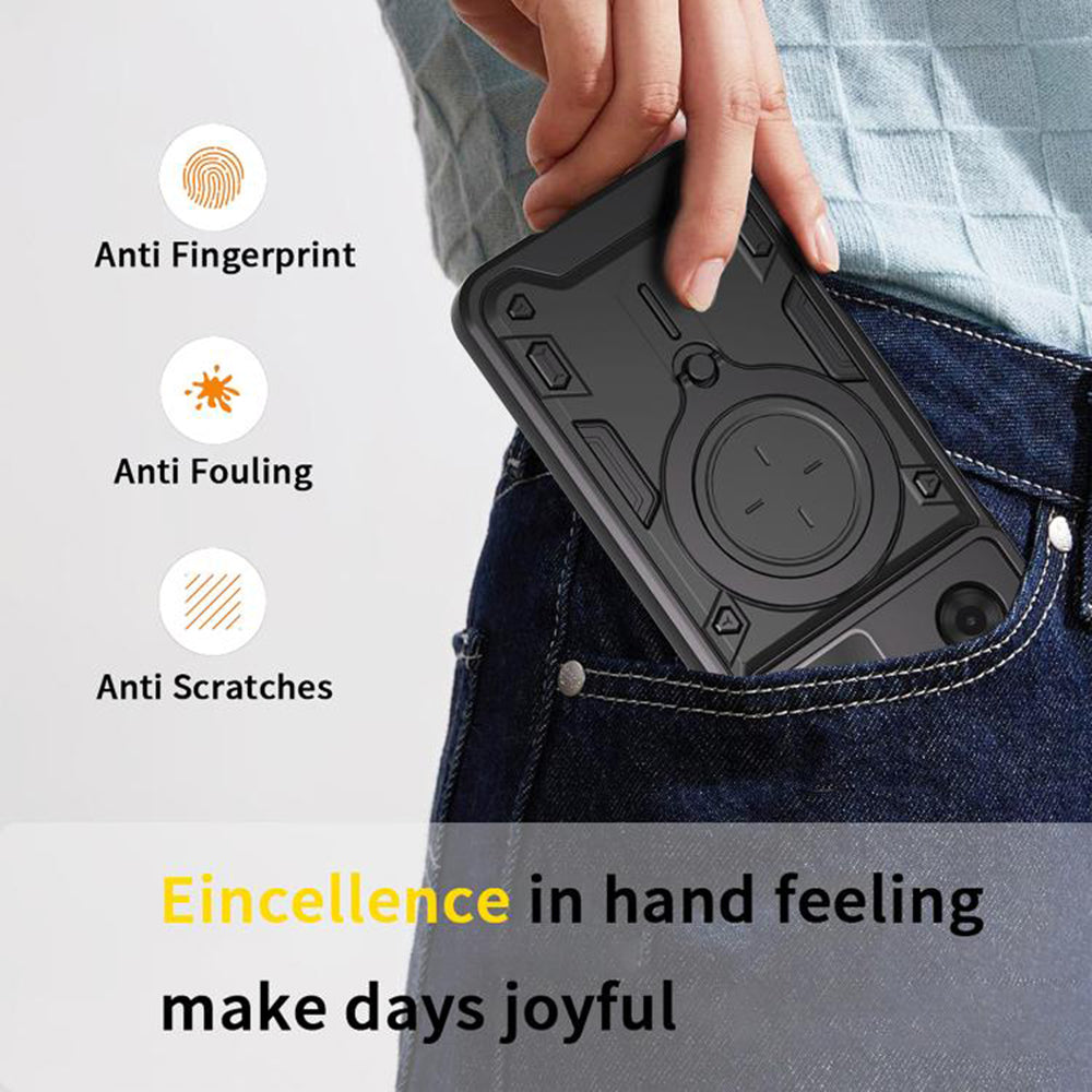 Coque pour Xiaomi Redmi A5 4G (Régional), Techsuit, CamGuard Pro, Noire
