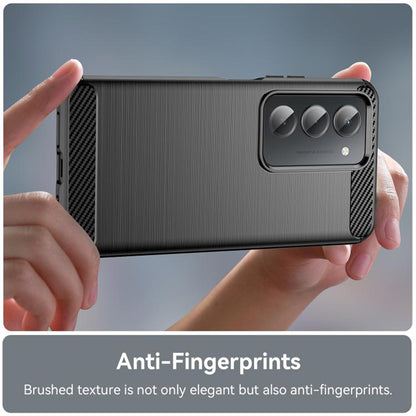Coque pour Xiaomi Redmi 15 5G / 15 4G, Techsuit, Carbone, Noire