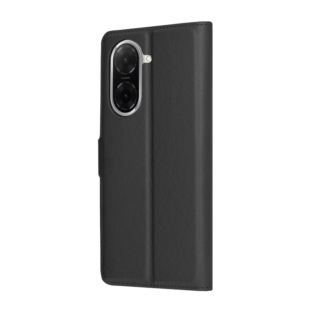 Custodia per Xiaomi Redmi A5 4G (Regionale), Techsuit, Leather Folio, Nera