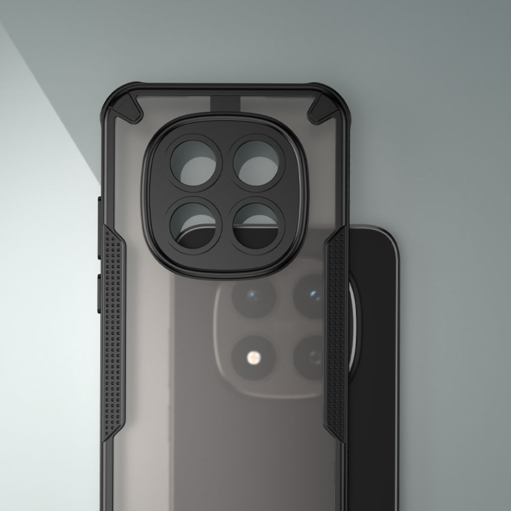 Hülle für Xiaomi Redmi Note 15 Pro 5G, Tech-Protect, Rugged Shield, Schwarz