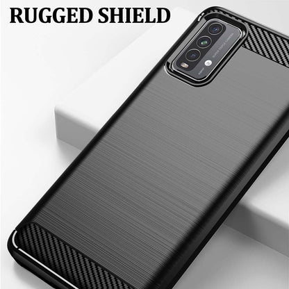 Case for Xiaomi Redmi 9 Power / 9T, Techsuit, Carbon, Black
