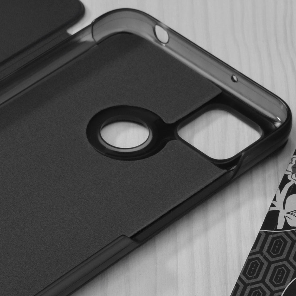 Custodia per Xiaomi Redmi 9C NFC / 9C, Techsuit, eFold, Nera