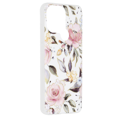 Coque pour Xiaomi Redmi A2+ / A1+, Techsuit, Marble, Blanche