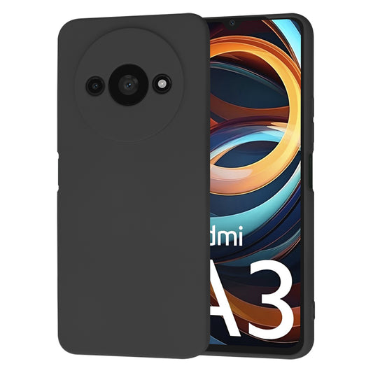 Coque pour Xiaomi Redmi A3x / A3, Techsuit, SoftFlex, Noire