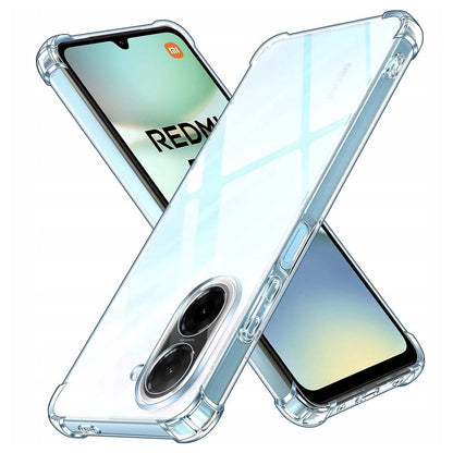 Custodia per Xiaomi Redmi A5 4G (Standard), Techsuit, Shockproof Clear, Trasparente