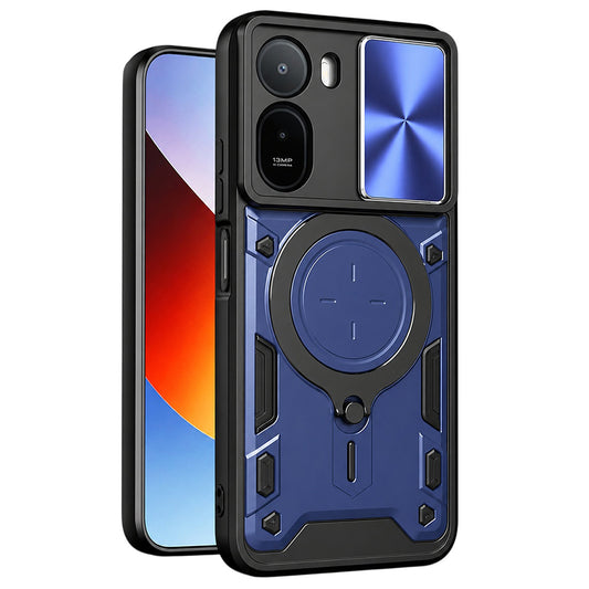 Coque pour Xiaomi Redmi A7 Pro 4G, Techsuit, CamGuard Pro, Bleue