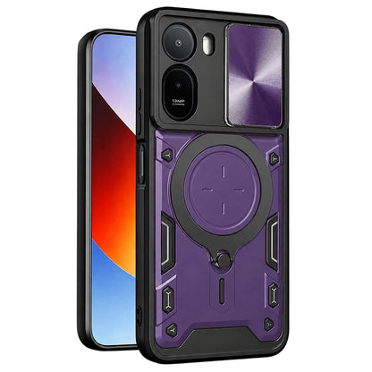 Custodia per Xiaomi Redmi A7 Pro 4G, Techsuit, CamGuard Pro, Viola