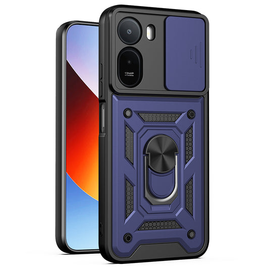 Hülle für Xiaomi Redmi A7 Pro 4G, Techsuit, CamShield, Blau