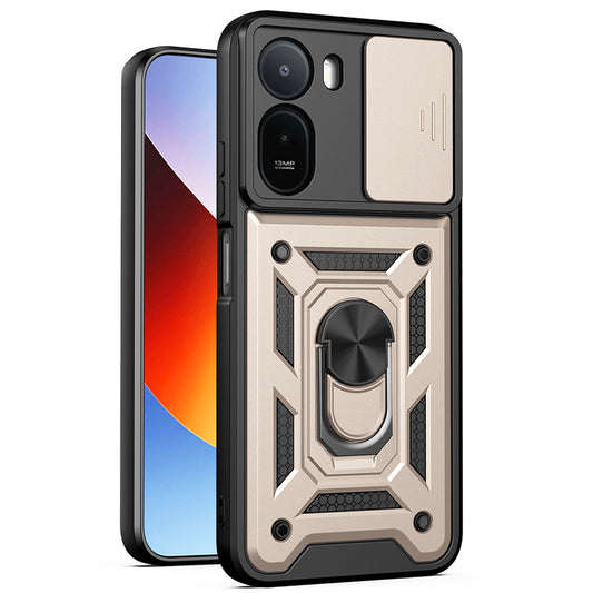 Coque pour Xiaomi Redmi A7 Pro 4G, Techsuit, CamShield, Dorée