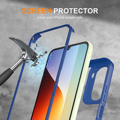 Custodia per Xiaomi Redmi A7 Pro 4G, Techsuit, ColorVerse 360, Blu
