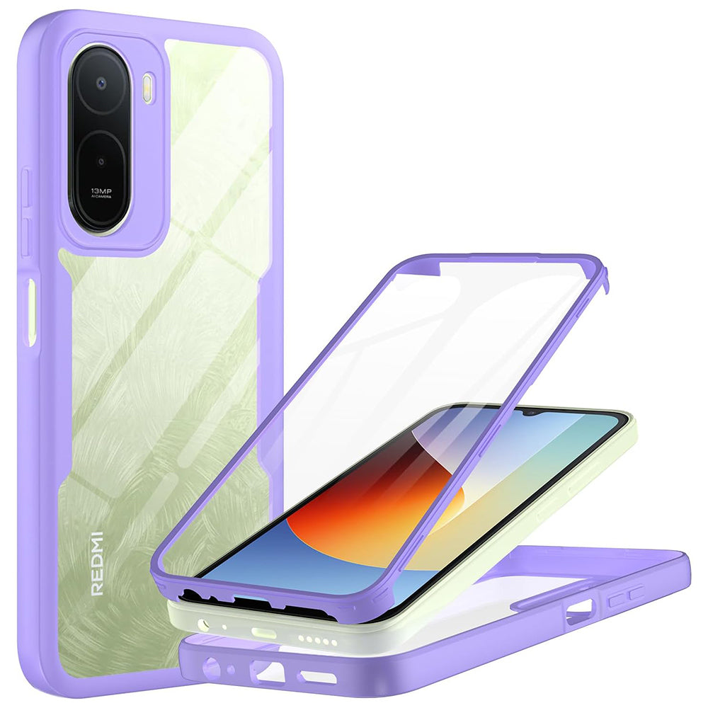 Coque pour Xiaomi Redmi A7 Pro 4G, Techsuit, ColorVerse 360, Violet