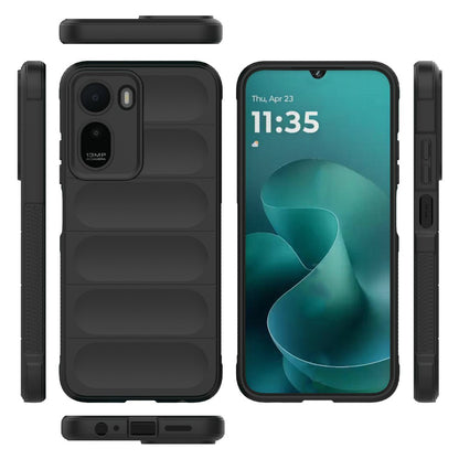 Custodia per Xiaomi Redmi A7 Pro 4G, Techsuit, Magic Shield, Nera