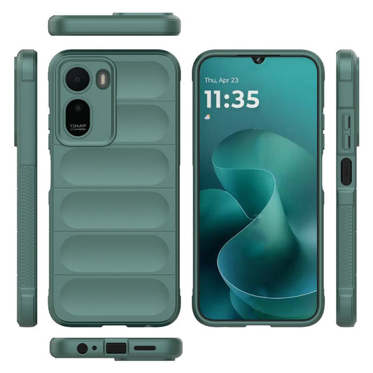 Hülle für Xiaomi Redmi A7 Pro 4G, Techsuit, Magic Shield, Grün