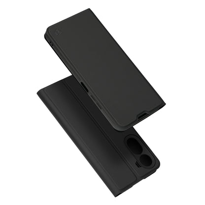 Custodia per Xiaomi Redmi A7 Pro 4G, Techsuit, Magskin Book, Nera