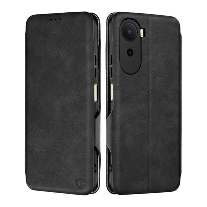Custodia per Xiaomi Redmi A7 Pro 4G, Techsuit, Safe Wallet Plus, Nera