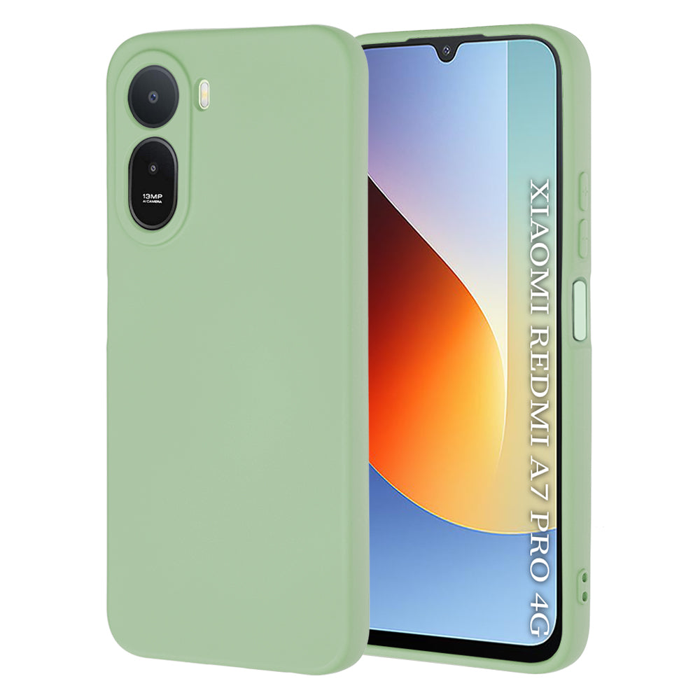 Coque pour Xiaomi Redmi A7 Pro 4G, Techsuit, SoftFlex, Vert Clair