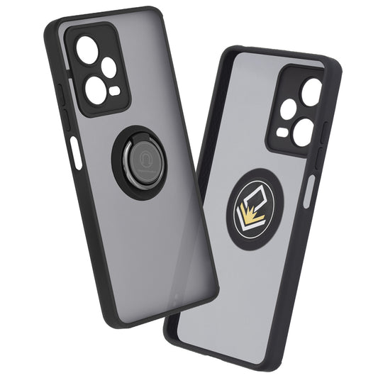 Custodia per Xiaomi Redmi Note 12 Pro 5G, Techsuit, Glinth, Nera