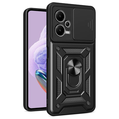 Custodia per Xiaomi Redmi Note 12 Pro+, Techsuit, CamShield, Nera