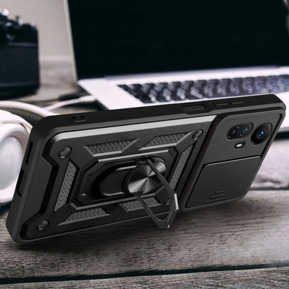 Custodia per Xiaomi Redmi Note 12S, Techsuit, CamShield, Nera