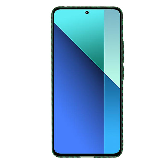 Case for Xiaomi Redmi Note 13 4G, Techsuit, Carbonite FiberShell, Green