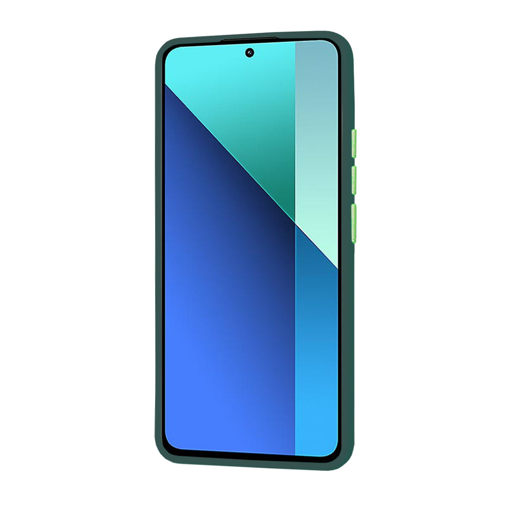 Coque pour Xiaomi Redmi Note 13 4G, Techsuit, HaloFrost, Vert