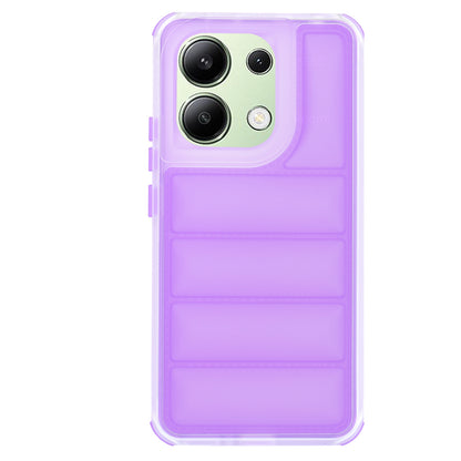 Custodia per Xiaomi Redmi Note 13 4G, Techsuit, Wave Shield, Viola