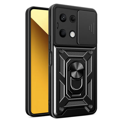 Coque pour Xiaomi Redmi Note 13 5G, Techsuit, CamShield, Noire