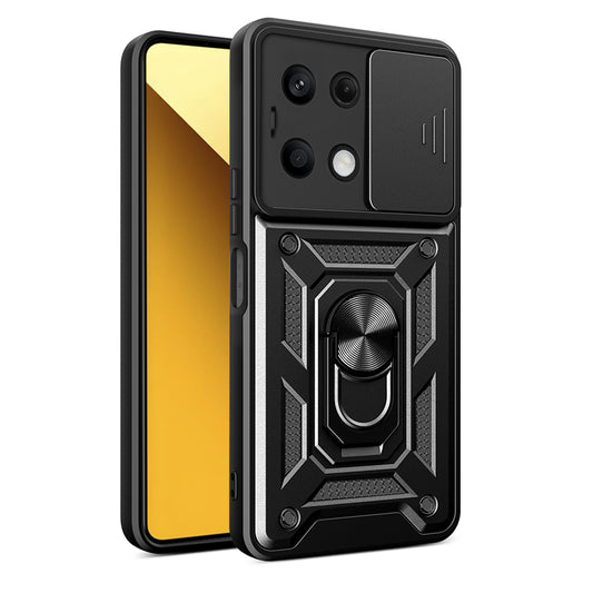 Coque pour Xiaomi Redmi Note 13 5G, Techsuit, CamShield, Noire