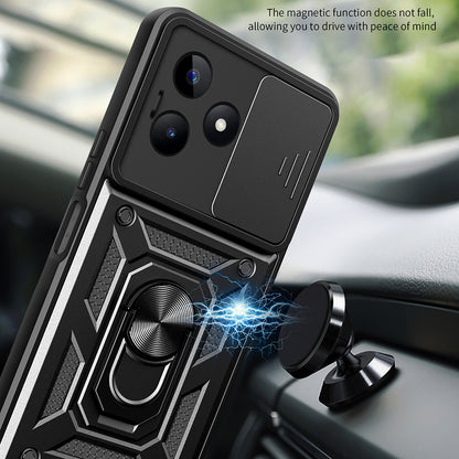 Coque pour Xiaomi Redmi Note 13 5G, Techsuit, CamShield, Noire