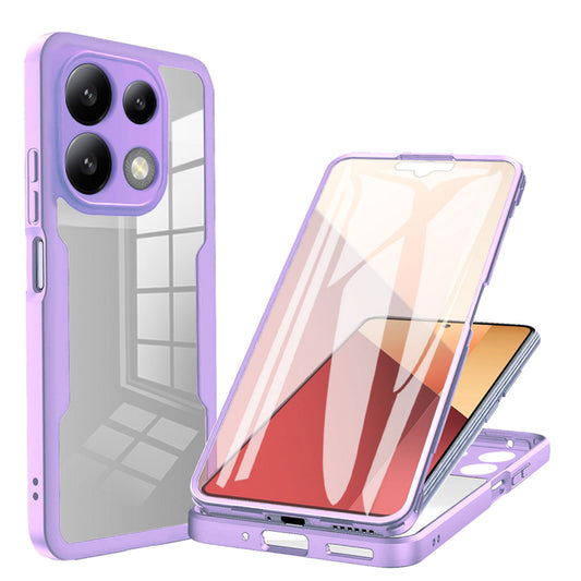 Hülle für Xiaomi Redmi Note 13 5G, Techsuit, ColorVerse 360, Lila