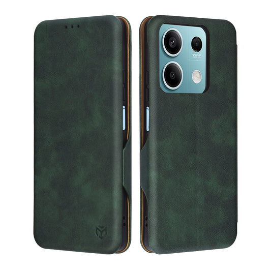Custodia per Xiaomi Redmi Note 13 5G, Techsuit, Safe Wallet Plus, Verde