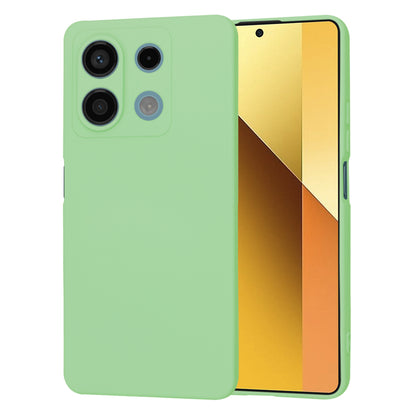 Coque pour Xiaomi Redmi Note 13 5G, Techsuit, SoftFlex, Vert Clair