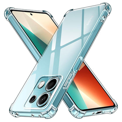 Custodia per Xiaomi Redmi Note 13 Pro 4G / Poco M6 Pro 4G, Techsuit, Shockproof Clear, Trasparente