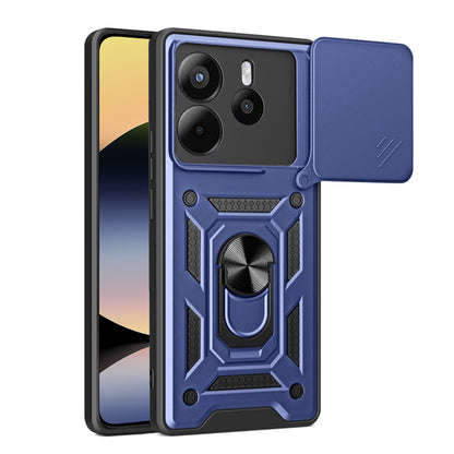 Hülle für Xiaomi Redmi Note 14 4G (Regional), Techsuit, CamShield, Blau
