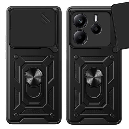 Hülle für Xiaomi Redmi Note 14 4G (Regional), Techsuit, CamShield, Blau