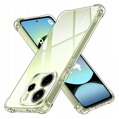 Custodia per Xiaomi Redmi Note 14 4G (Regionale), Techsuit, Shockproof Clear, Trasparente