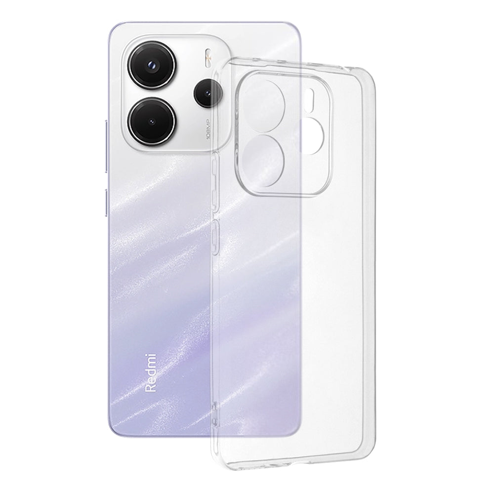 Coque pour Xiaomi Redmi Note 14 4G (Standard), Techsuit, Claire, Transparente