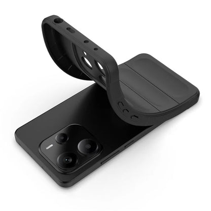 Custodia per Xiaomi Redmi Note 14 4G (Standard), Techsuit, Magic Shield, Nera