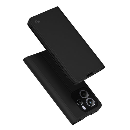Coque pour Xiaomi Redmi Note 14 4G (Standard), Techsuit, Magskin Book, Noire
