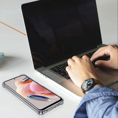 Custodia per Xiaomi Redmi Note 14 4G (Standard), Techsuit, Shockproof Clear, Trasparente