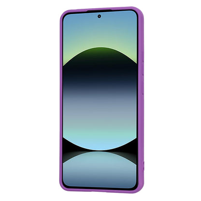 Custodia per Xiaomi Redmi Note 14 4G (Standard), Techsuit, SoftFlex, Viola