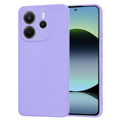 Coque pour Xiaomi Redmi Note 14 4G (Standard), Techsuit, SoftFlex, Violet Clair