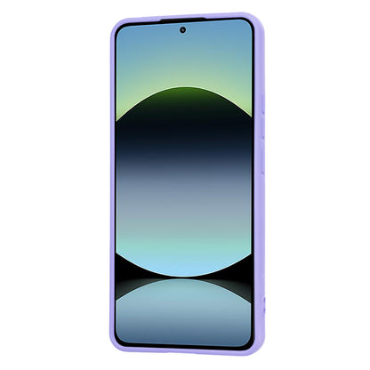 Coque pour Xiaomi Redmi Note 14 4G (Standard), Techsuit, SoftFlex, Violet Clair