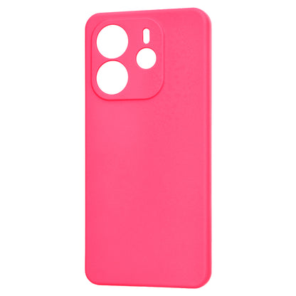 Custodia per Xiaomi Redmi Note 14 4G (Standard), Techsuit, SoftFlex, Rosa Scuro