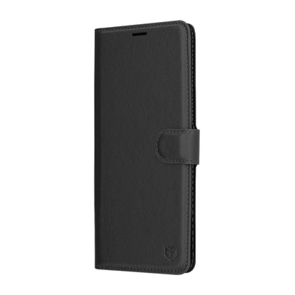 Custodia per Xiaomi Redmi Note 14 Pro 4G, Techsuit, Leather Folio, Nera