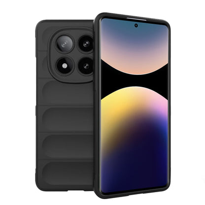 Custodia per Xiaomi Redmi Note 14 Pro 4G, Techsuit, Magic Shield, Nera