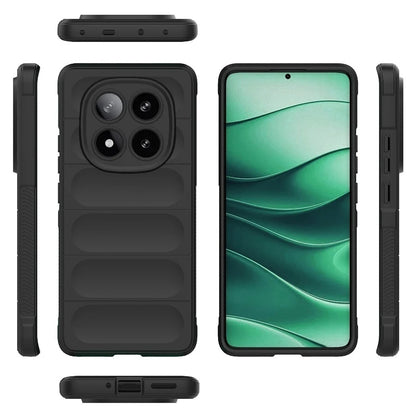 Custodia per Xiaomi Redmi Note 14 Pro 4G, Techsuit, Magic Shield, Nera