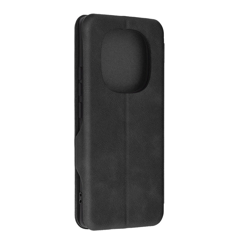 Custodia per Xiaomi Redmi Note 14 Pro 4G, Techsuit, Safe Wallet Plus, Nera