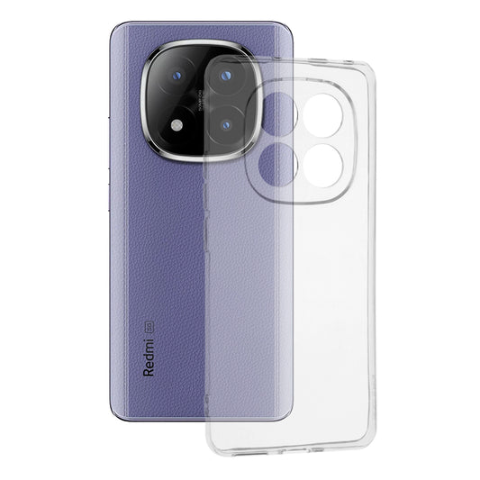 Hülle für Xiaomi Redmi Note 14 Pro+ 5G, Techsuit, Klar, Transparent