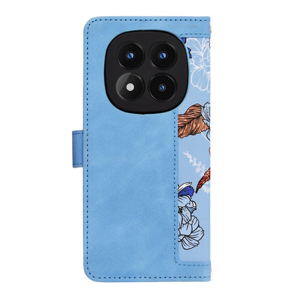 Custodia per Xiaomi Redmi Note 14 Pro+ 5G, Techsuit, FlipCraft, Blu